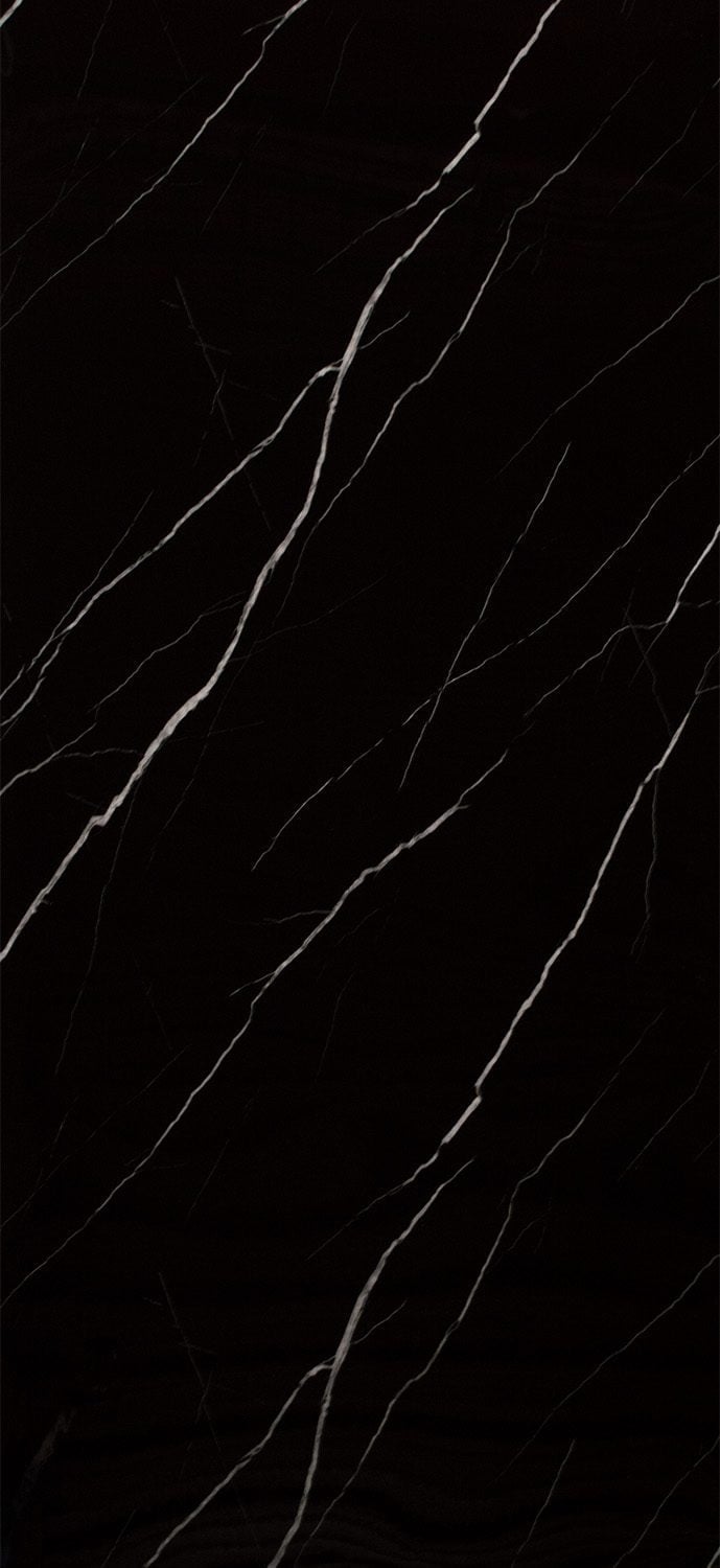 PVC Marmer Plaat Hoogglans Flexibel Carrara Nero Marquina Zwart Wit
