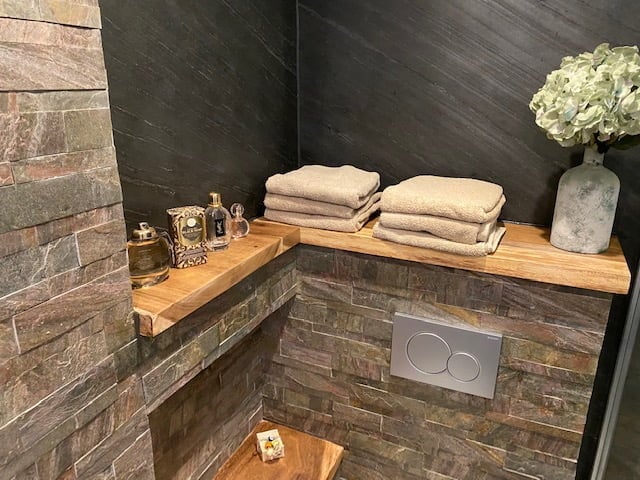 Botanisch interieur Botanisch interieur met natuurlijke materialen