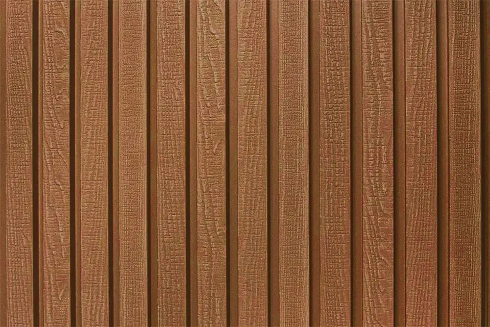 Kunststof Gevelbekleding Composiet - Rabatdeel Rhombus Teak Bruin