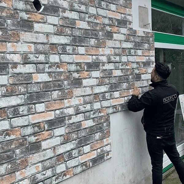 Wandbekleding buitenmuur Gevelstenen Wandpaneel