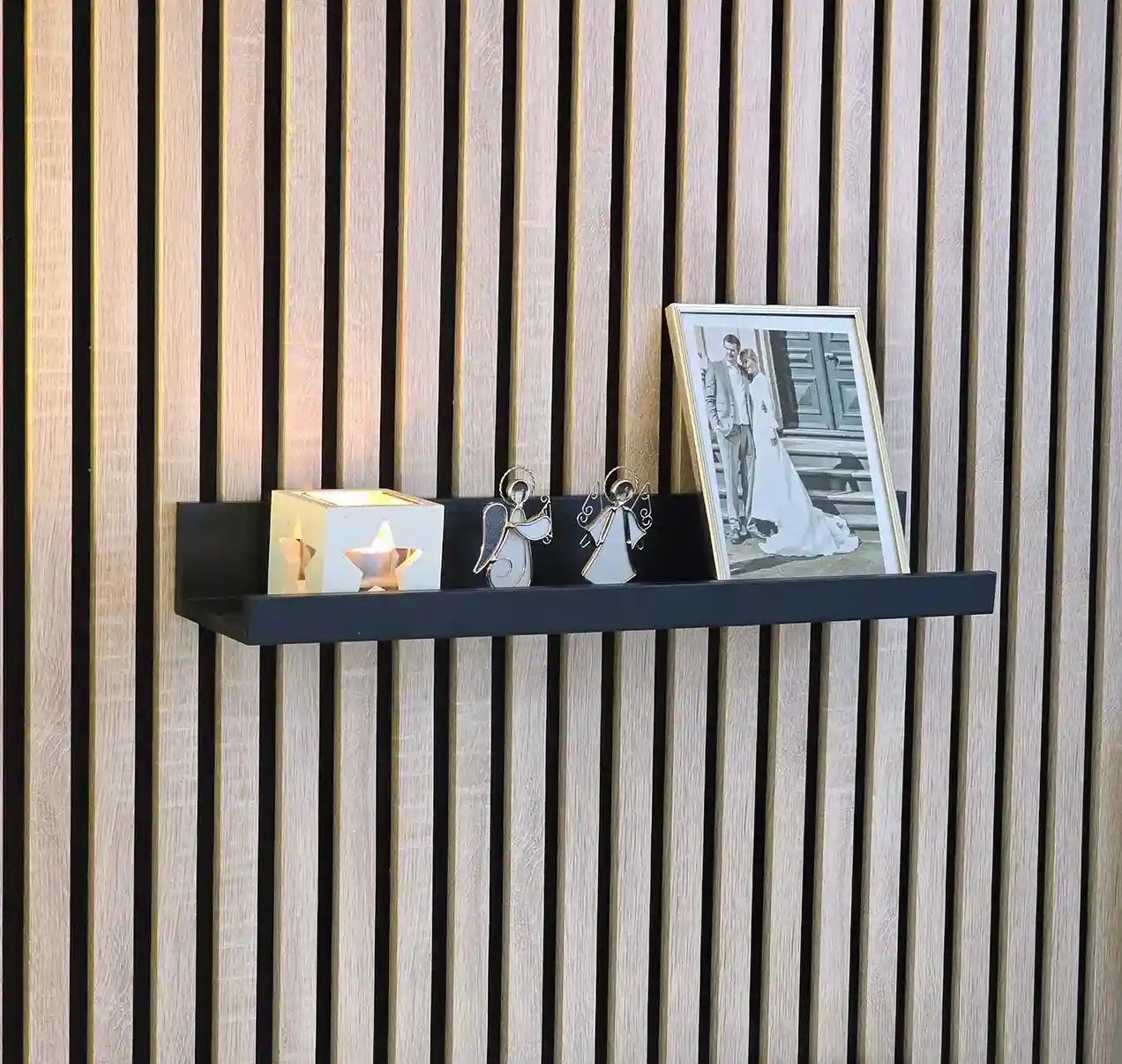 Aku WallClip Wandplank Medium Zwart