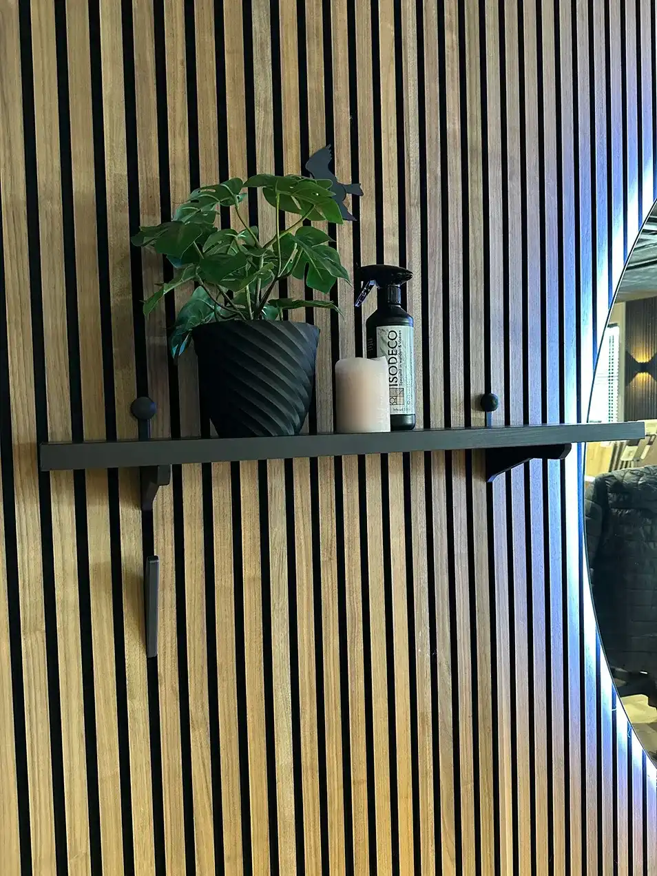 Aku WallClip Wandplank Houders met Plank tweede afbeelding