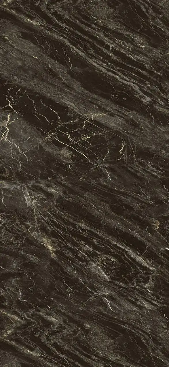 SPC Marmer Plaat Wandpaneel Rosseta Stone Mat Bruin Goud