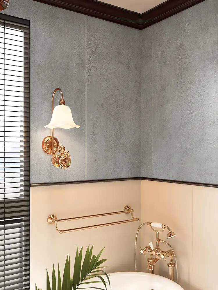SPC Plaat Wandpaneel Concrete Japandi Mat Licht Grijs tweede afbeelding
