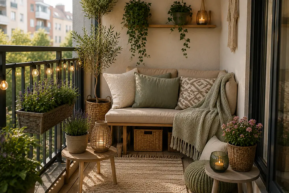 Klein balkon inrichten: ideeën die echt werken