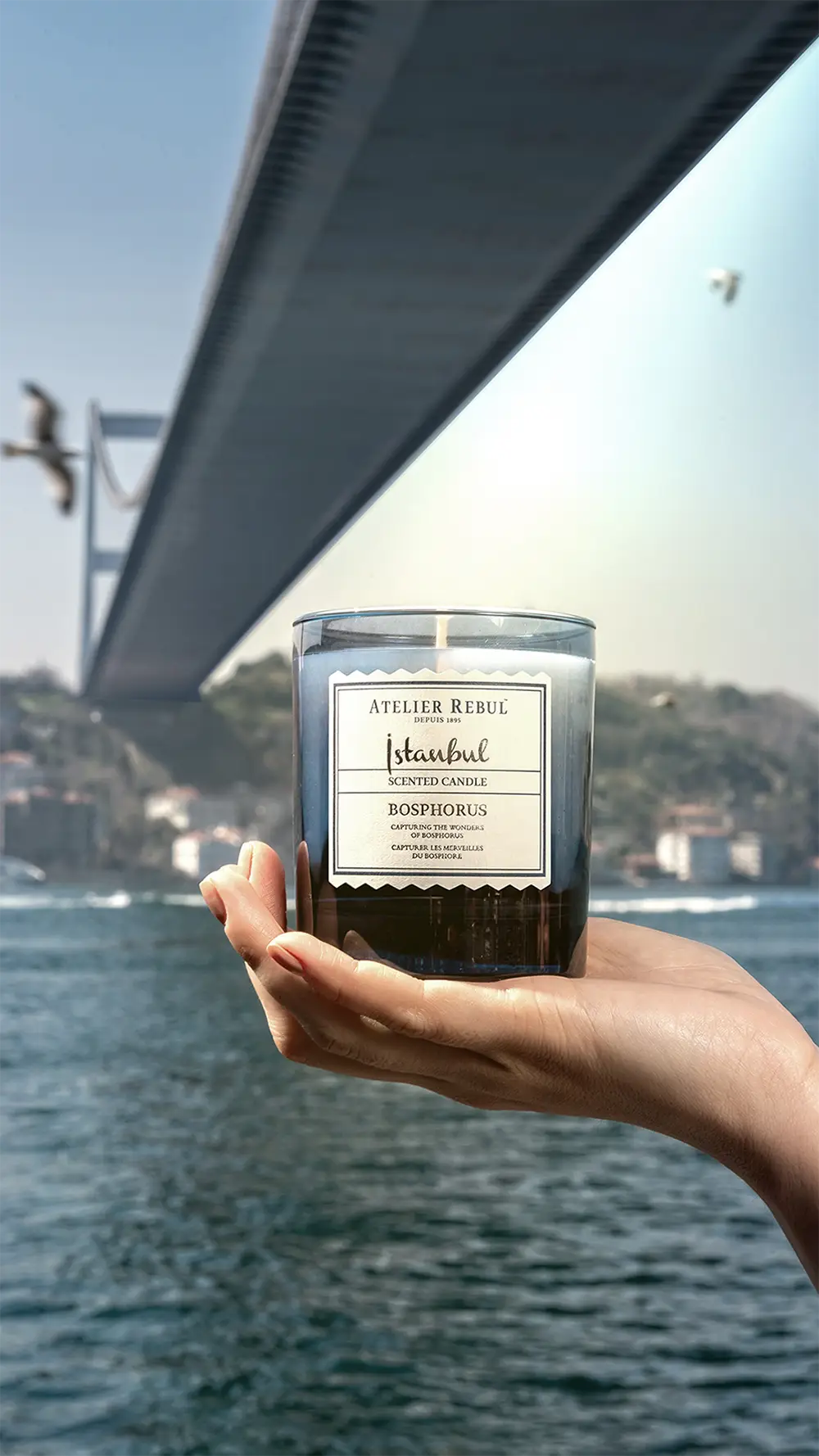 ISTANBUL BOSPHORUS SCENTED CANDLE - 210 GR EU tweede afbeelding
