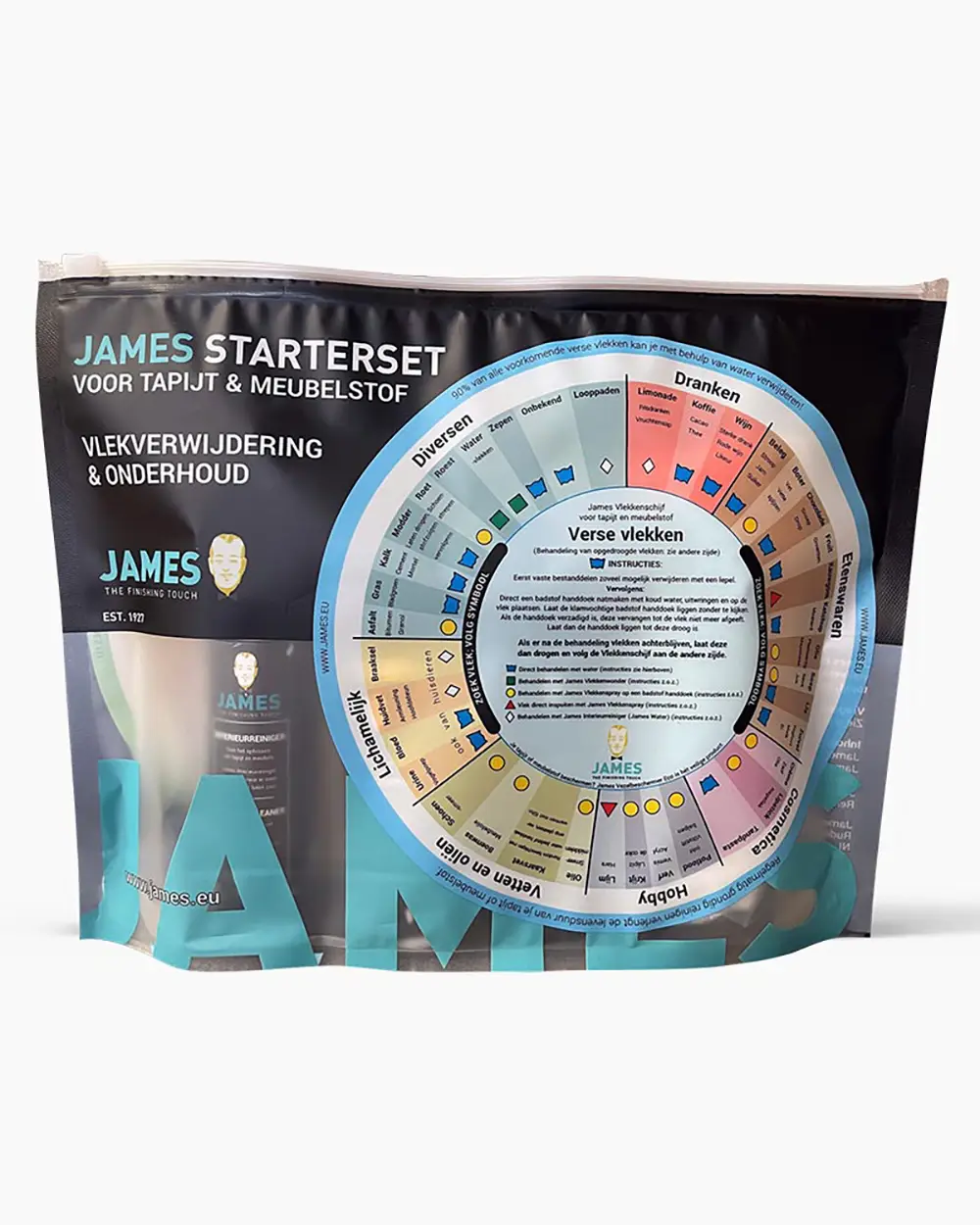 James Starterset voor Tapijt & Meubelstof