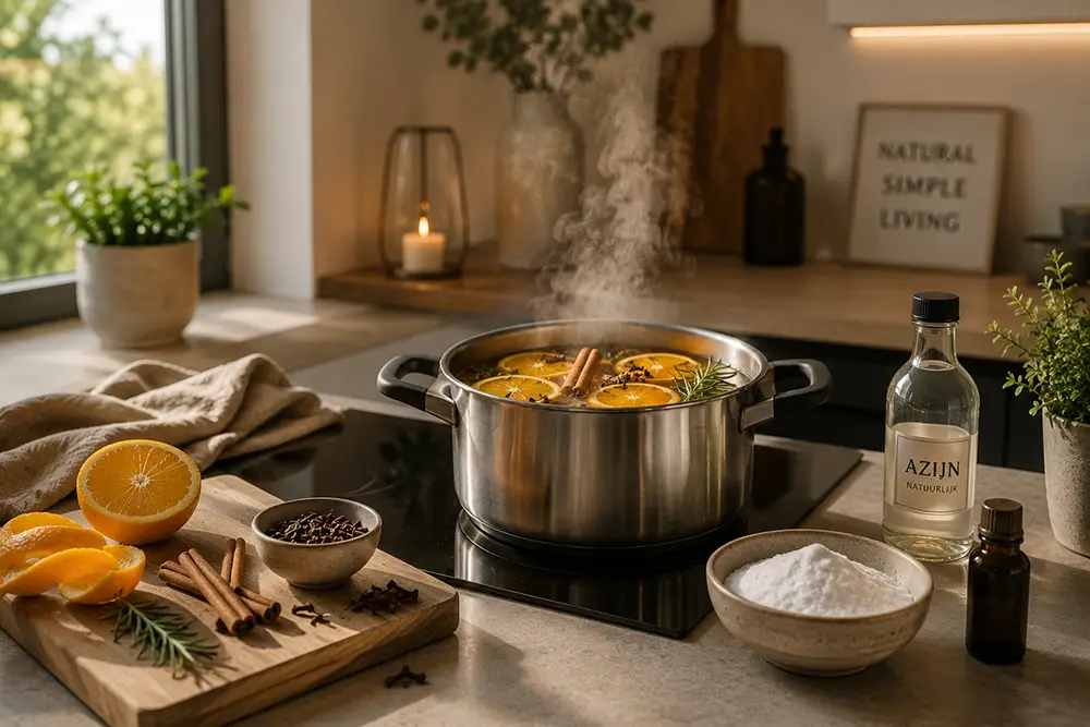 Zelf natuurlijke huisgeur maken