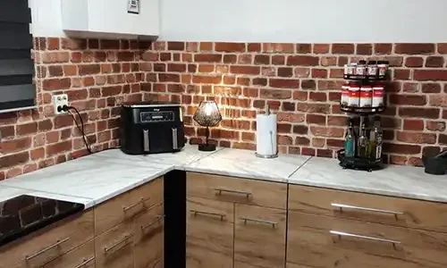 3d wandpanelen keuken voor kleine ruimte