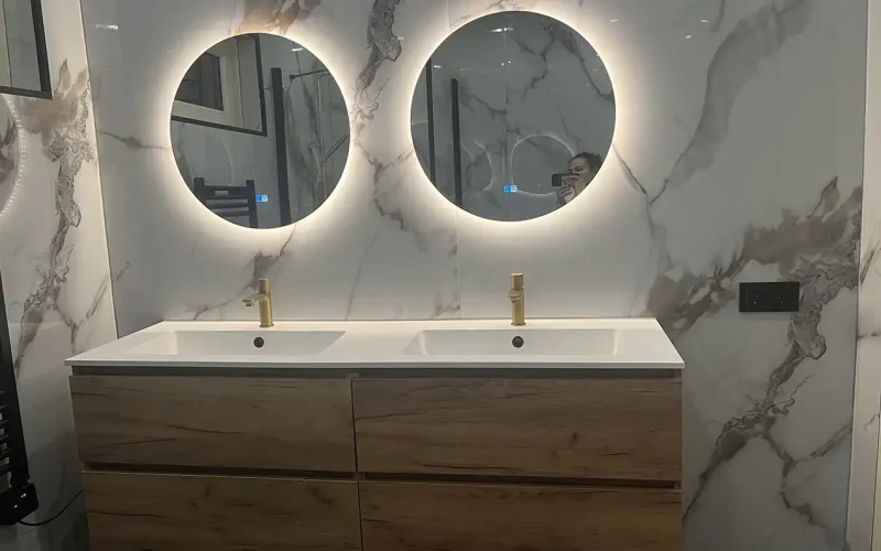 badkamer pvc marmer hoogglans flexibel goud beige wit calacatta badkamer pvc marmer hoogglans flexibel goud beige wit calacatta