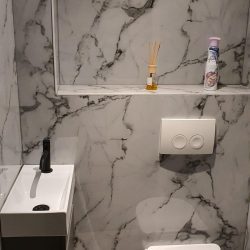 Marmeren Wand Toilet