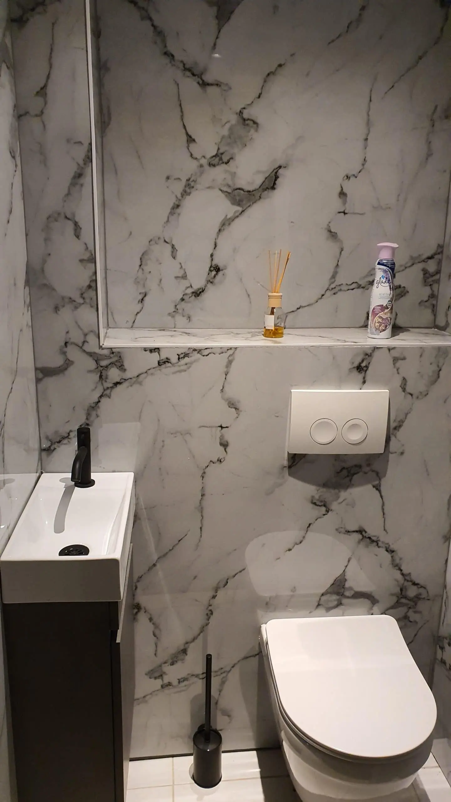 Marmeren Wand Toilet Isodeco en Design