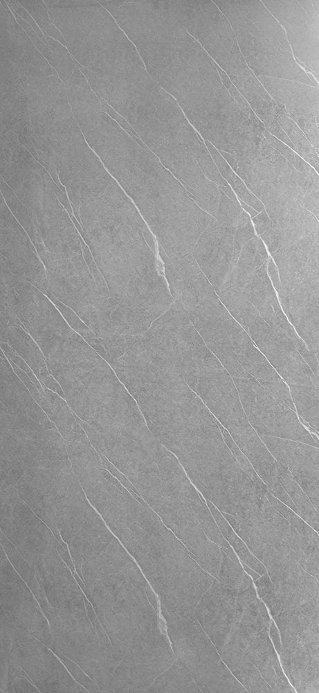 Marmer Plaat Hoogglans Pietra Grijs - Waterbestendig Wandpaneel - 122x260cmx0,3cm