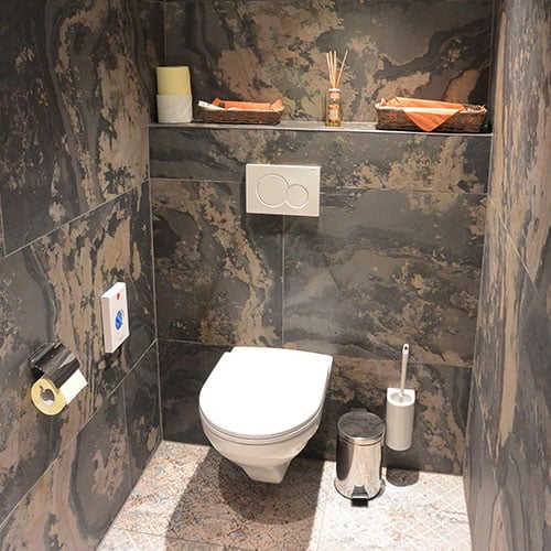 natuursteen toilet